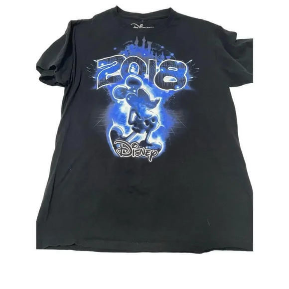 Men’s Disney 2018 T-Shirt - Black - Size‎ M - Picture 1 of 6